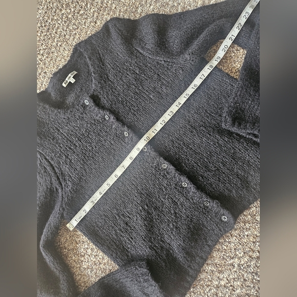 Reformation Clara Crew Alpaca Cardigan Xs - Picture 2 of 6